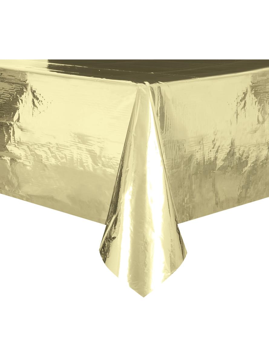 Rectangular Gold Table Cover - Basic Colours Line