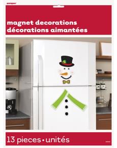 Conjunto de 2 ímanes decorativos boneco de neve - Basic Christmas