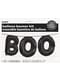 Girlang med folieballonger Boo - Basic Halloween