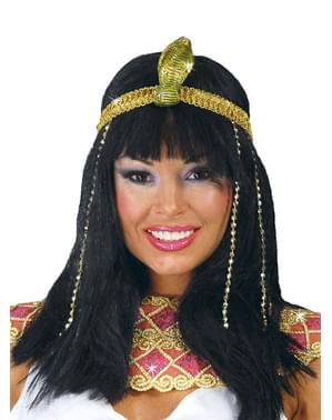 Egyptische dame pruik