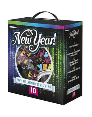 Kit de réveillon para 10 pessoas - Happy New Year