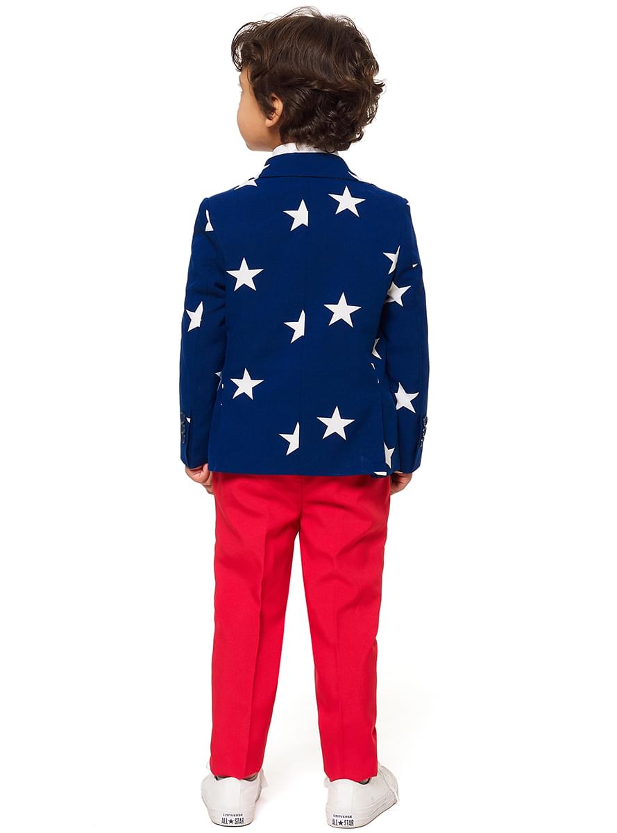 Chlapecký oblek Hvězdy a pruhy