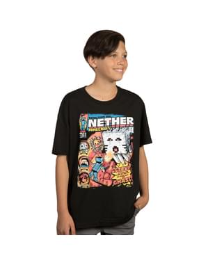T-shirt Minecraft Tales from the Nether enfant