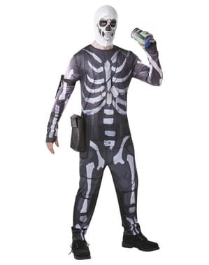 Fortnite Skull Trooper kostuum voor volwassenen