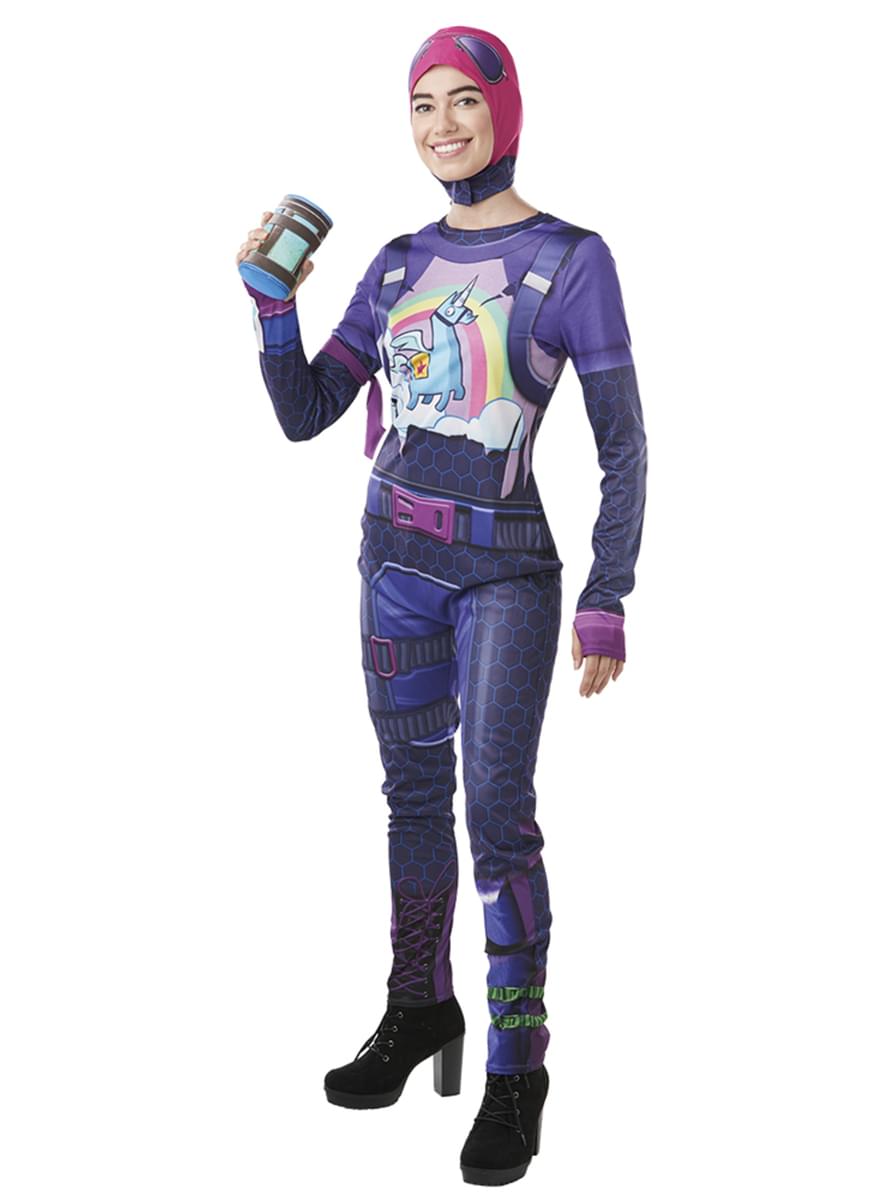 Fortnite Brite Bomber kostuum voor volwassenen