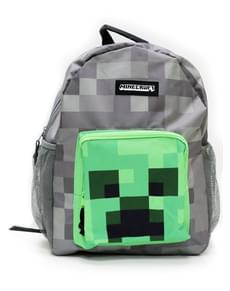 Mochila de Minecraft Creeper Pocket cinzenta