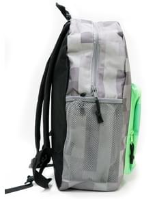 Mochila de Minecraft Creeper Pocket cinzenta
