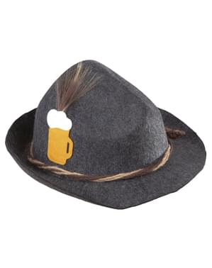 Chapéu bávaro de Oktoberfest para adulto