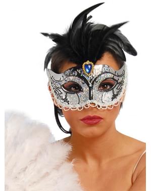 Срібний венеціанський Eyemask