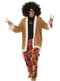 Beige hippie kostuum voor mannen