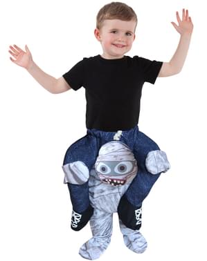 Disfraz a hombros de momia infantil