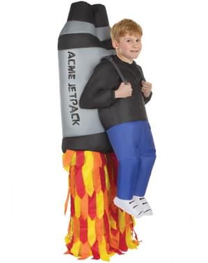 Costume da razzo jetpack gonfiabile per bambini