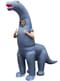 Fato de diplodocus insuflável para adulto