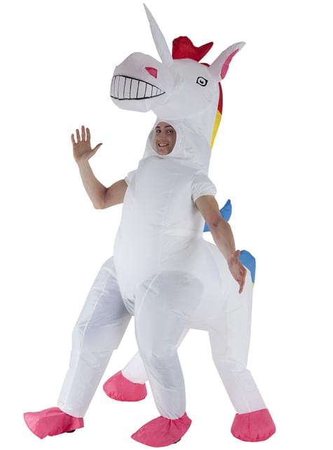 Costume da unicorno gonfiabile per adulto. I più divertenti