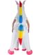 Inflatable unicorn costume for adults