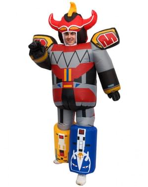 Opblaasbaar Megazord kostuum voor volwassenen - Power Rangers