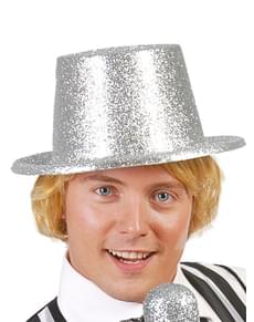 Cartola escarcha prateada