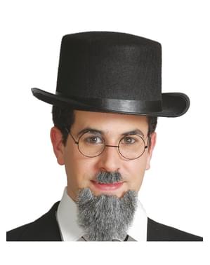 Melnā filca Top Hat