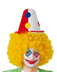 Chapéu de palhaço de feltro