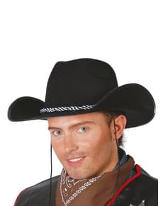 Chapéu cowboy preto
