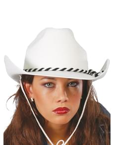 Chapéu de Dallas branco