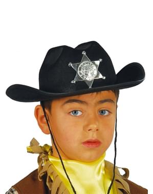 Black Sheriff Hat Toddler