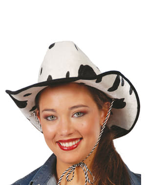 Sombrero de vaquero de vaca