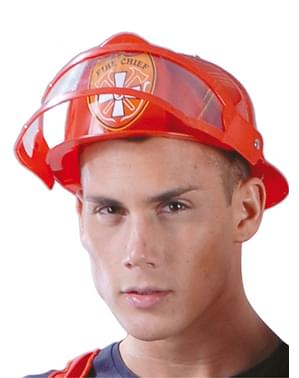 Casco de bombero jefe