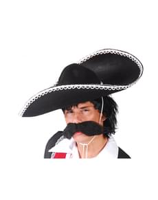 Chapéu de mexicano de feltro