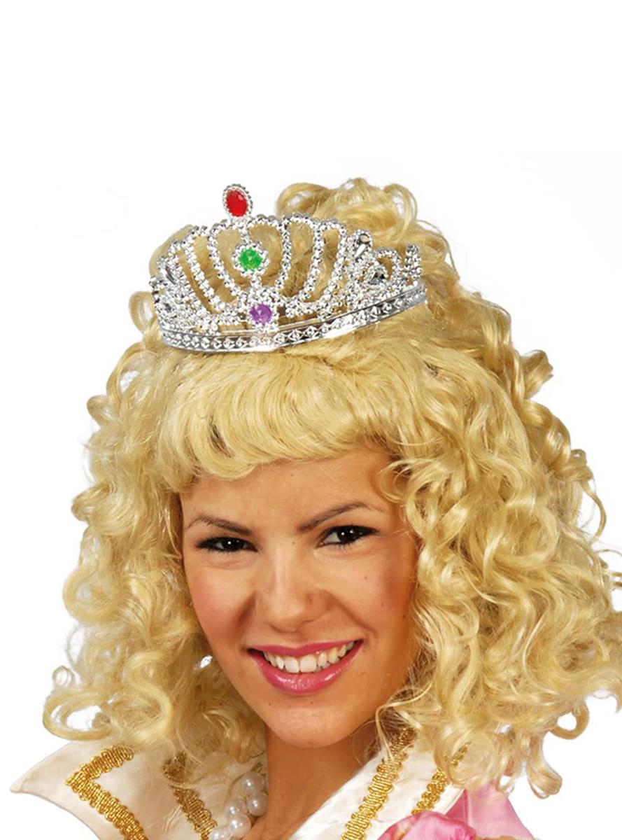 Coroa pequena prateada