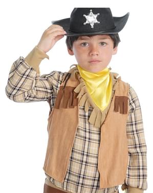 Cowboy mellény kisgyermekeknek