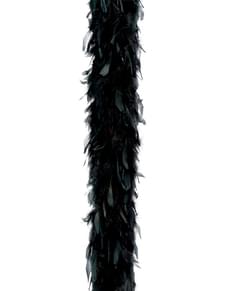 Schwarze Federboa
