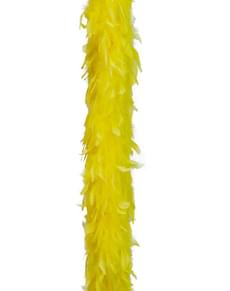 Boa de pluma amarilla