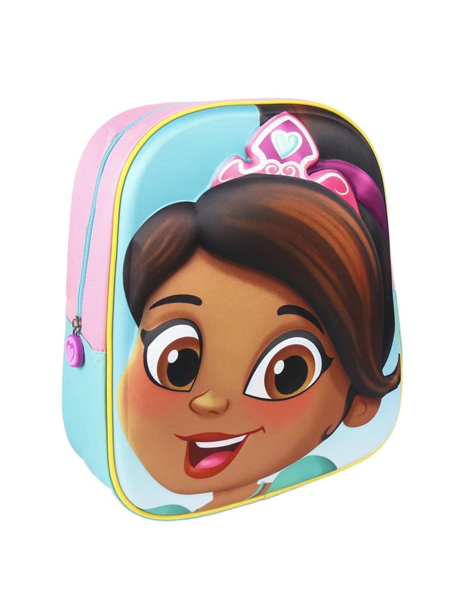 Nella The Princess Knight 3D backpack for kids