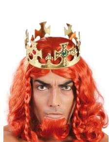 Coroa de rei dourada