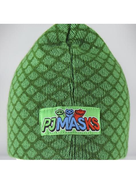 Gecko Mütze mit Augenmaske für Kinder - PJ Masks