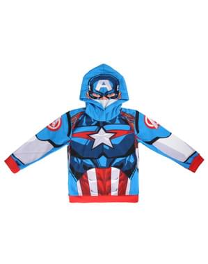 Çocuklar için Kaptan Amerika hoodie - Yenilmezler