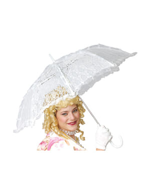 Hvid parasol