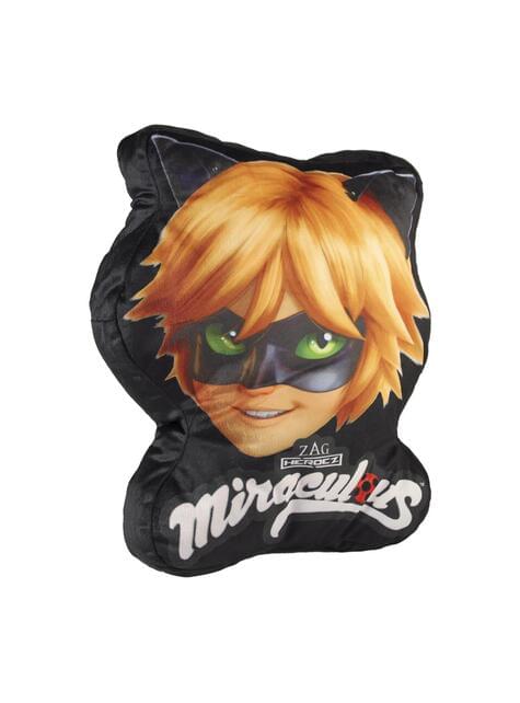 Coussin Chat Noir Miraculous Les Aventures De Ladybug Et Chat Noir Officiels Pour Les Fans Funidelia