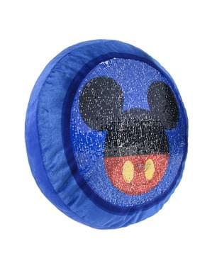 Mickey Mouse flitrový vankúš - Disney