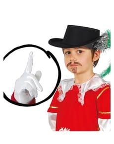 Weiße Handschuhe Klein Kinder