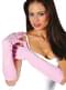 Gants roses