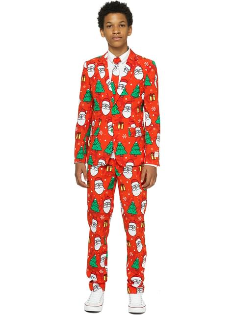 Abito Natalizio Holiday Hero per ragazzi - Opposuits. Consegna 24h