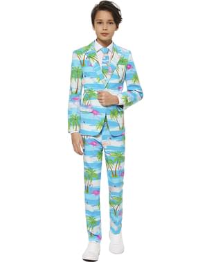 Flamingos Suit for teenagers - Opposuits