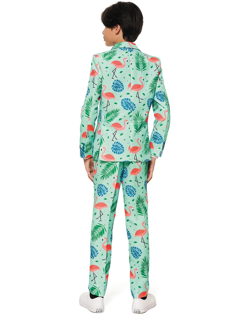 Traje Tropical Flamencos para niño - Suitmeister