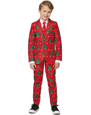 क्रिसमस ट्री लड़कों के लिए सूटमिस्टर सूट