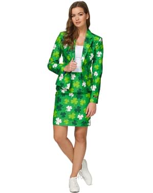 Suitmaster St. Patrick's Day Kløver Dress til Dame