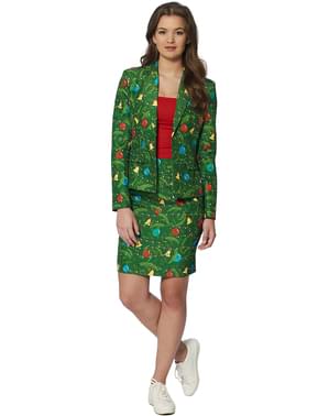 Zielony garnitur Suitmeister Choinka dla kobiet