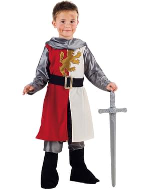 Costume da cavaliere medievale bambino