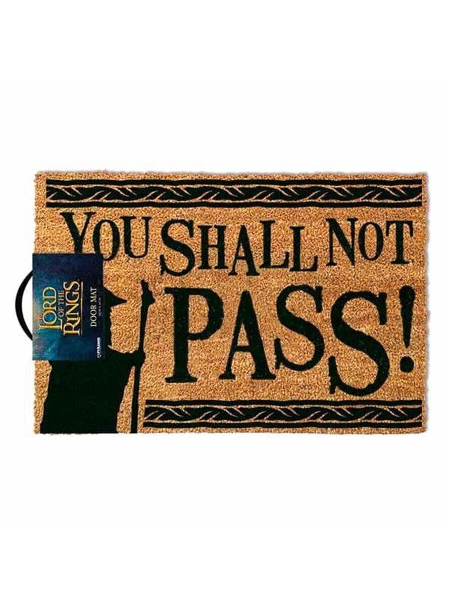 Not Pass Doormat Lord Of The Rings